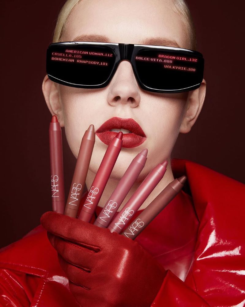 Nars Powermatte High-Intensity Lip Pencil 1.6g #185 Cruella , nars Powermatte High-Intensity Lip Pencil ราคา , nars Powermatte High-Intensity Lip Pencil รีวิว ,  ดินสอเขียนขอบปาก ,  ดินสอเขียนขอบปาก NARS