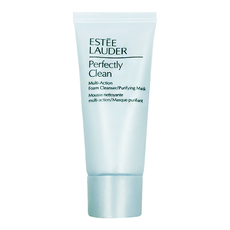 ESTEE LAUDER Perfectly Clean Multi-Action Foam Cleanser/Purifying Mask 30 ml. คลีนเซอร์เนื้อโฟมหนานุ่มที่มอบประสบการณ์นุ่มนวลล้ำลึก