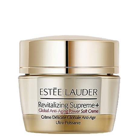 Estee Lauder Revitalizing Supreme+ Global Anti-Aging Power Soft Creme 15 ml ปลดล็อกศักยภาพของผิวอ่อนเยาว์ด้วยมอยส์เจอไรเซอร์ทรงประสิทธิภาพ